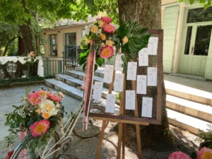 Décoration de plan de table