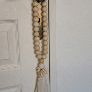 Ornement de Porte Cauris couleur Écru