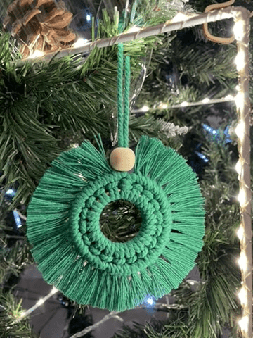 Boule de Noël en couleur Verte